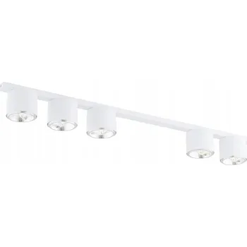 Emibig NANO 5 WHITE Stropní Svítidlo / stropní svítidlo Ocel práškově lakovaná Bílá