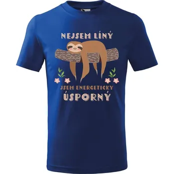 Chlapecké tričko Dětské tričko Energeticky úsporný Velikost: 134/8 let, Barva trička: Královsky modrá