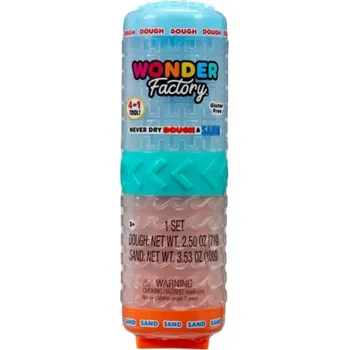 MGA Wonder Factory Never Dry Těsto, světle modrá, oranžová