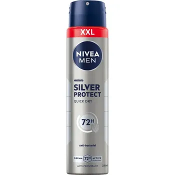 NIVEA MEN Silver Protect antiperspirant pro muže antibakteriální ve spreji 250ml