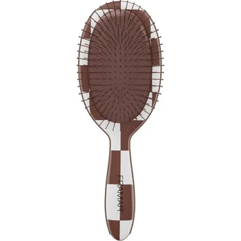 kartáč na vlasy Framar Checked Out Detangle Brush Chocolate