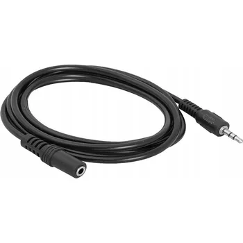 Audio kabel Kabel Lexton LX 8054 1,5M minijack 3,5 mm – minijack 3,5 mm 1,5 m