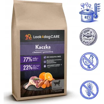 Krmivo pro psa Look4dog CARE krmivo pro suchou kachnu 12 kg