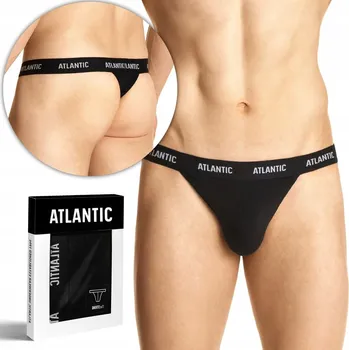 Pánské spodní prádlo Pánské Tanga ATLANTIC Briefs 1572 BAVLNA nekompresní elastické COMFORT - XL