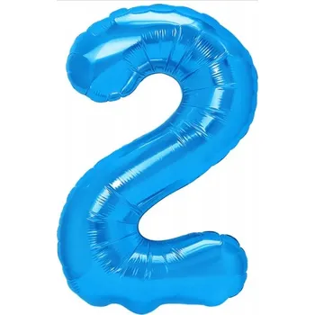 Balónek Fóliový balónek 100 cm modrý