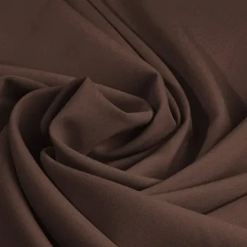Dekorační jednobarevná látka Rongo RG-083 Čokoládově hnědá - šířka 150 cm