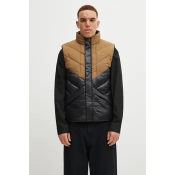 Dámská vesta Péřová vesta Helly Hansen VILLAGE PUFFY VEST zelená barva, zimní, 54495, L, 81X