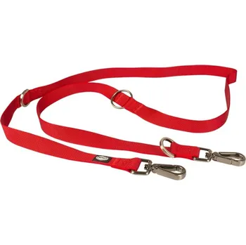 Vodítko pro psa Vodítko nylon North přep. červené 2,5x200cm Duvo+