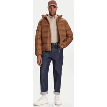 Dámská bunda Tommy Jeans Zimní bunda DM0DM22044 Hnědá Regular Fit XL