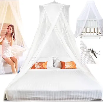 Nebesa nad postýlku AG595 MOSKYTIÉRA BALDACHÝN SÍŤKA NAD POSTEL HMYZ