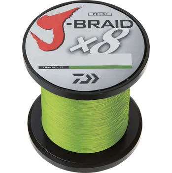 Daiwa J-Braid X8 300m 0,22mm chartreusse Šňůra