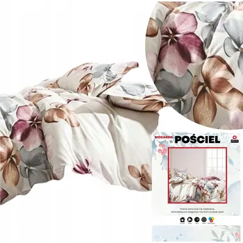 Povlečení Povlečení FLANELOVÉ 160x200 3dílné s povlaky 70x80 měkké Riccardo květiny