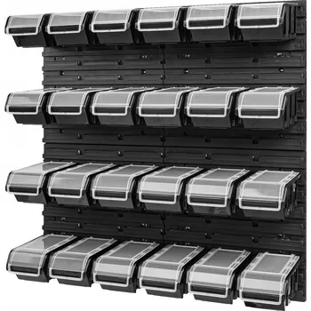 Obraz Nástěnná dílenská deska / organizér na nářadí 772 x 780 mm