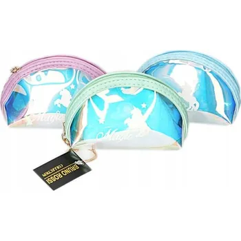 Peněženka PŘÍVĚSEK NA KLÍČE PENĚŽENKA HOLOGRAFICKÝ JEDNOROŽEC MAGIC