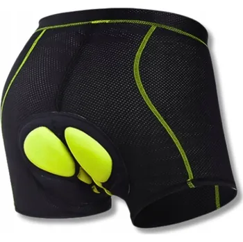 Cyklistické oblečení Cyklistické Kraťasy Azaj XXL černé