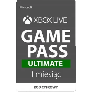Herní předplatné Xbox Game Pass Ultimate předplatné na 1 měsíc