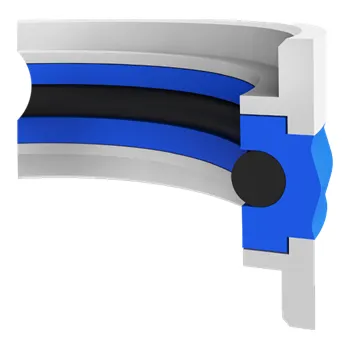 Těsnění motoru Těsnění pístní dvojčinné 40 x 30 x 11 K46 040-030 PU / NBR / POM, Kastas