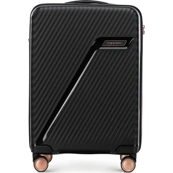 Malý kufr z polypropylenu s diagonálními pruhy | WITTCHEN | 56-3T-501-10G