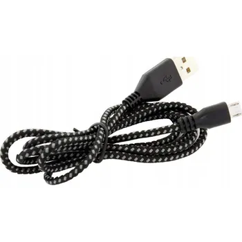 Datový kabel Kabel Hertz USB - microUSB typ B, 1 m, černý