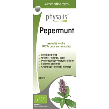 ESENCIÁLNÍ OLEJ MÁTA PEPRNÁ BIO 10ml PHYSALIS