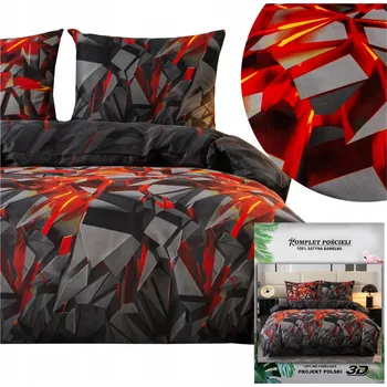 Povlečení Povlečení MARIA 2 povlečení 70x80 komplet 200x220 3 Č. saténová oboustranná sada