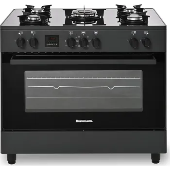 Sporák Plynový/elektrický sporák Ravanson KWGE-K90 černý