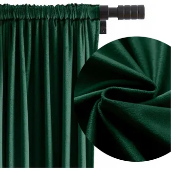 Obraz Závěs 140x250 Páska Tunel Hotový Dekorační Velurový GIORGIA