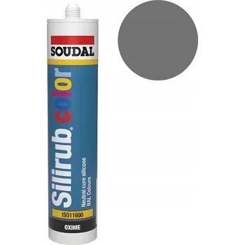 stavební silikon Silikon Soudal šedý 300 ml