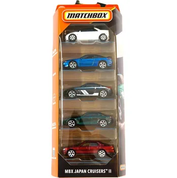 autíčko Matchbox Angličák 5ks MBX Japan Cruisers II