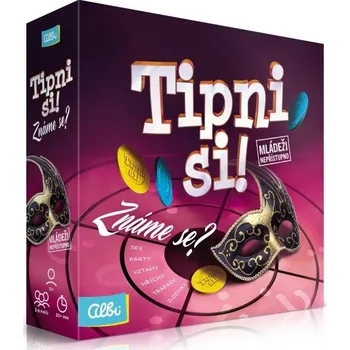 Desková hra Párty hra Tipni si! Známe se? 18+
