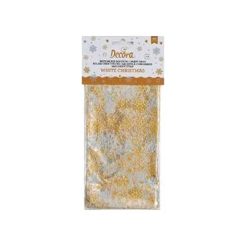 Sáček na potraviny Pytlík na sladkosti 24x12,5x3cm hvězdy 20ks - Decora