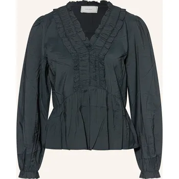 Dámská halenka Neo Noir Dámská Halenka Melfy S Volánky, tmavě modrá, 40