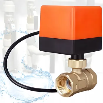 Ventil KULOVÝ ELEKTROMAGNETICKÝ VENTIL S POHONEM 3/4" PALCE AC 220V DN20 DVOUCESTNÝ