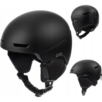 Lyžařská helma Meteor Avalo S 53-55 cm černá