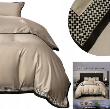 Povlečení Povlečení s volánem Cappuccino 200x220 FHC-2676