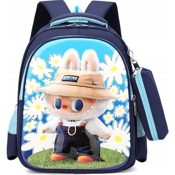 Školní batoh Školní batoh s více přihrádkami Jelly Pens , modrý