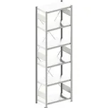 META zásuvný základní regál 2500 x 750 x 400 mm 6 polic 100 kg