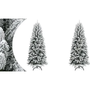 Vánoční stromek Umělý vánoční stromek zasněžený, 120 cm, PVC a PE