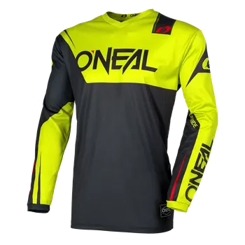 Moto dres Motokrosový MX Dres O'Neal ELEMENT Jersey RACEWEAR black/neon yellow 2026