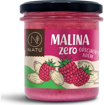 NATU Malina zero ořechový krém 300 g