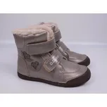 D.D.step Zimní boty D.D. step kožené W068-52320A bronzové velikost: 33