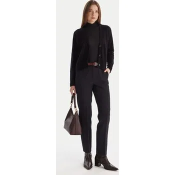 Dámské kalhoty Marella Kalhoty z materiálu Eresia 2525136062 Tmavomodrá Regular Fit 42