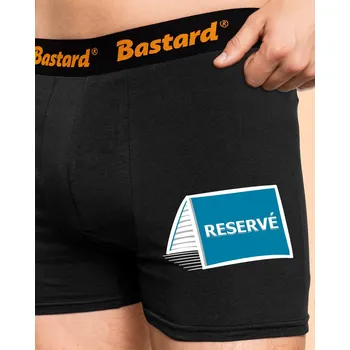 Trenýrky Bastard Reservé boxerky Black