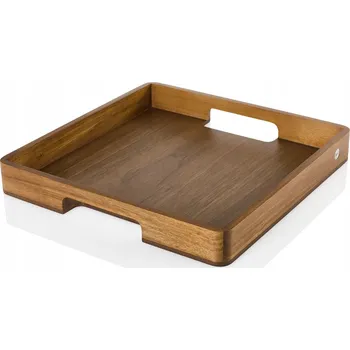 Servírovací tác AdHoc, prkénko SERVE, podnos 40x40 cm