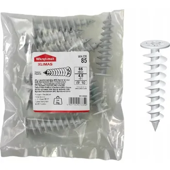 Vrták Hmoždinky šnekové Wkręt-Met 28 x 85 10 ks