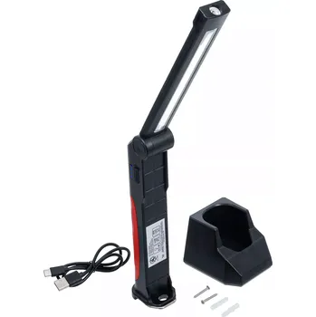 Svítilna Aku polohovatelná svítilna/lampa Kraftmann COB LED (2,0 Ah) BGS 74636 (BGS1074636), BGS1074636