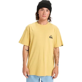 Pánská móda tričko Quiksilver Ev Mini Logo 2 - YHP0/Rattan M