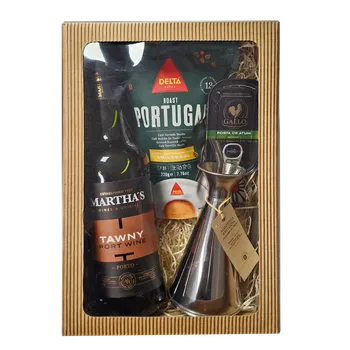 Dárkový potravinový koš Portugal Shop - Bom dia, Porto! vol. 2 dárkový balíček