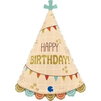 Balónek Párty čepička HB 26"/65cm fóliový balónek nafukovací