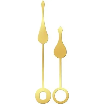 Kuchyňská minutka Hodinové ručky kovové /77 - 0009 zlaté